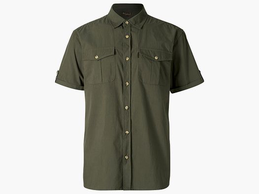Pinewood Hemd Kurzarm Safari Moss Green