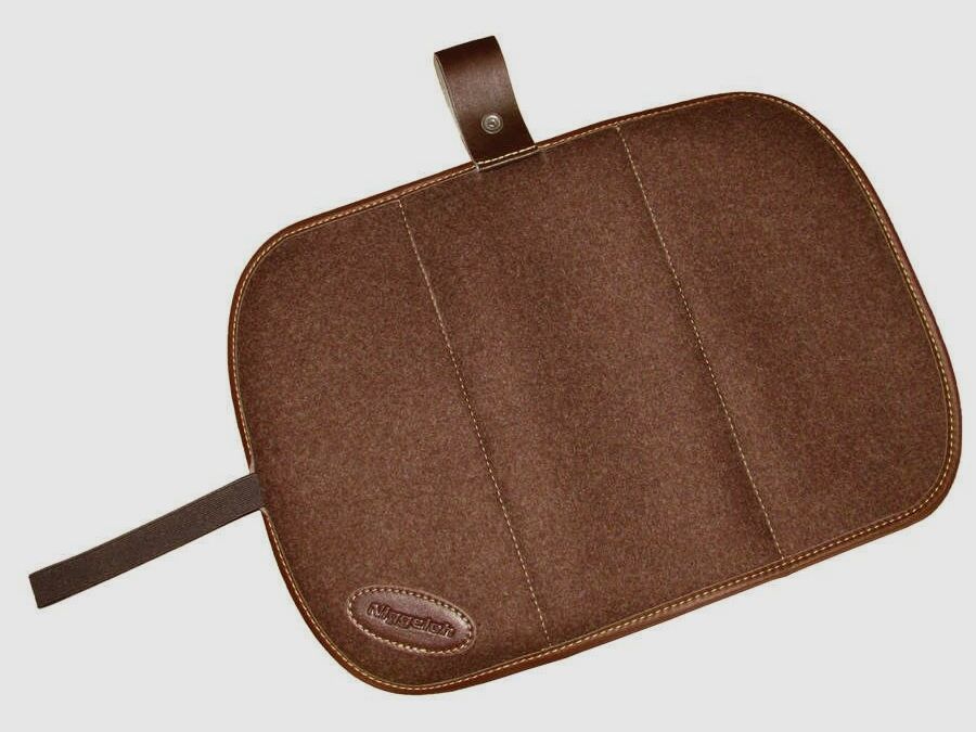 Niggeloh seat cushion Classic Loden Brown 40x28cm, image 1 of 2