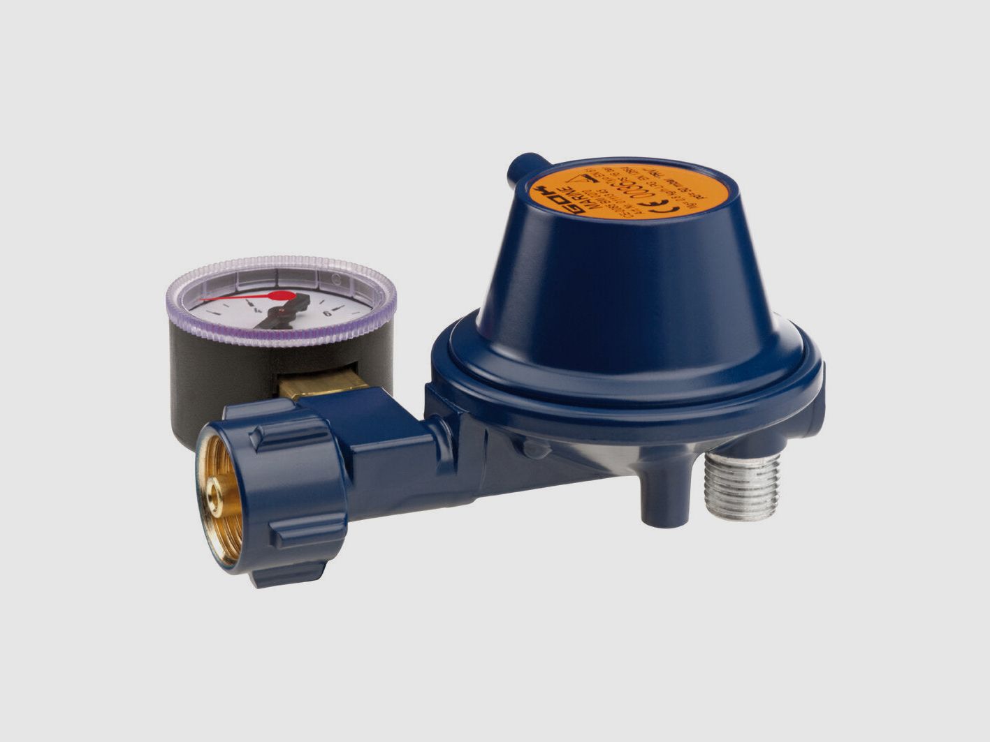 Niederdruckregler 0,8 kg/h, 30 mbar, KLF x G 1/4 LH-KN, Bild 4 von 4