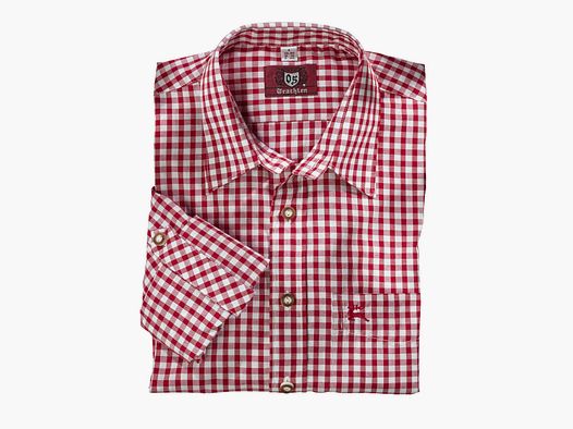 OS-Trachten Camicia a Maniche Lunghe da Uomo