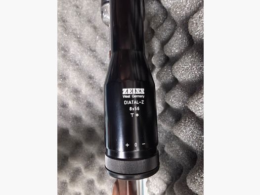 Drilling Sauer & Sohn Kaliber 16/70 und 7x65R mit Zeiss Diatal-Z 8x56 T und 2 Einsteckläufen