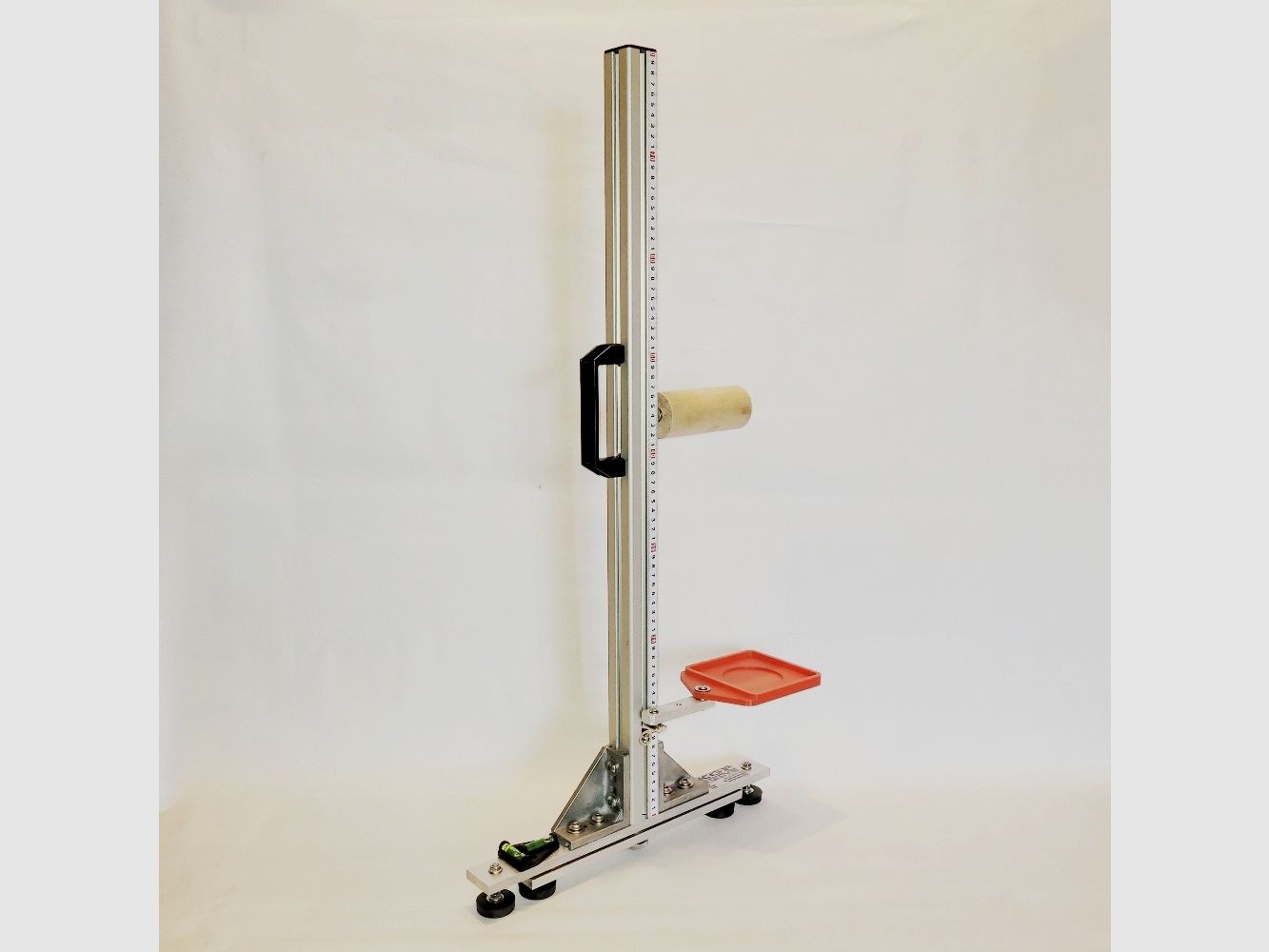 KGF Auflagestativ - Auflageständer Alu X-800-Ultimate klappbar mit Buchenholz-Auflage, Waage, Griff, Maßband + Munitionshalter