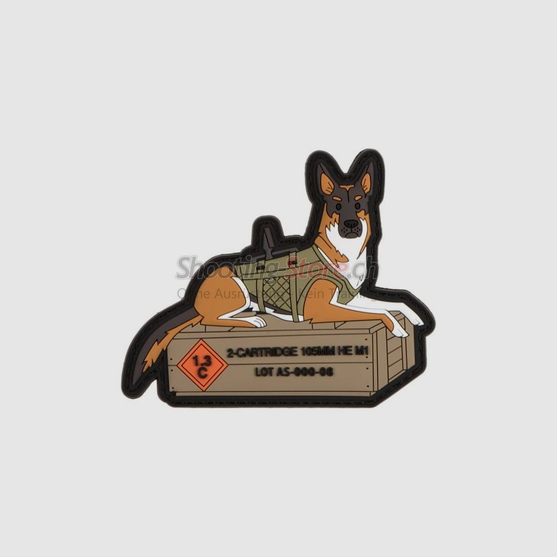 Airsoftology German Shepard Tactical Dog Patch