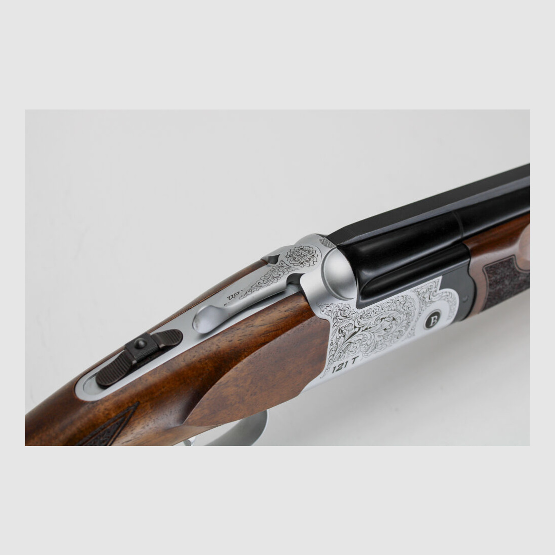 Escopeta BDF BATAS 121T Trap Silver cal. 12/70 perdigones de acero 12/70