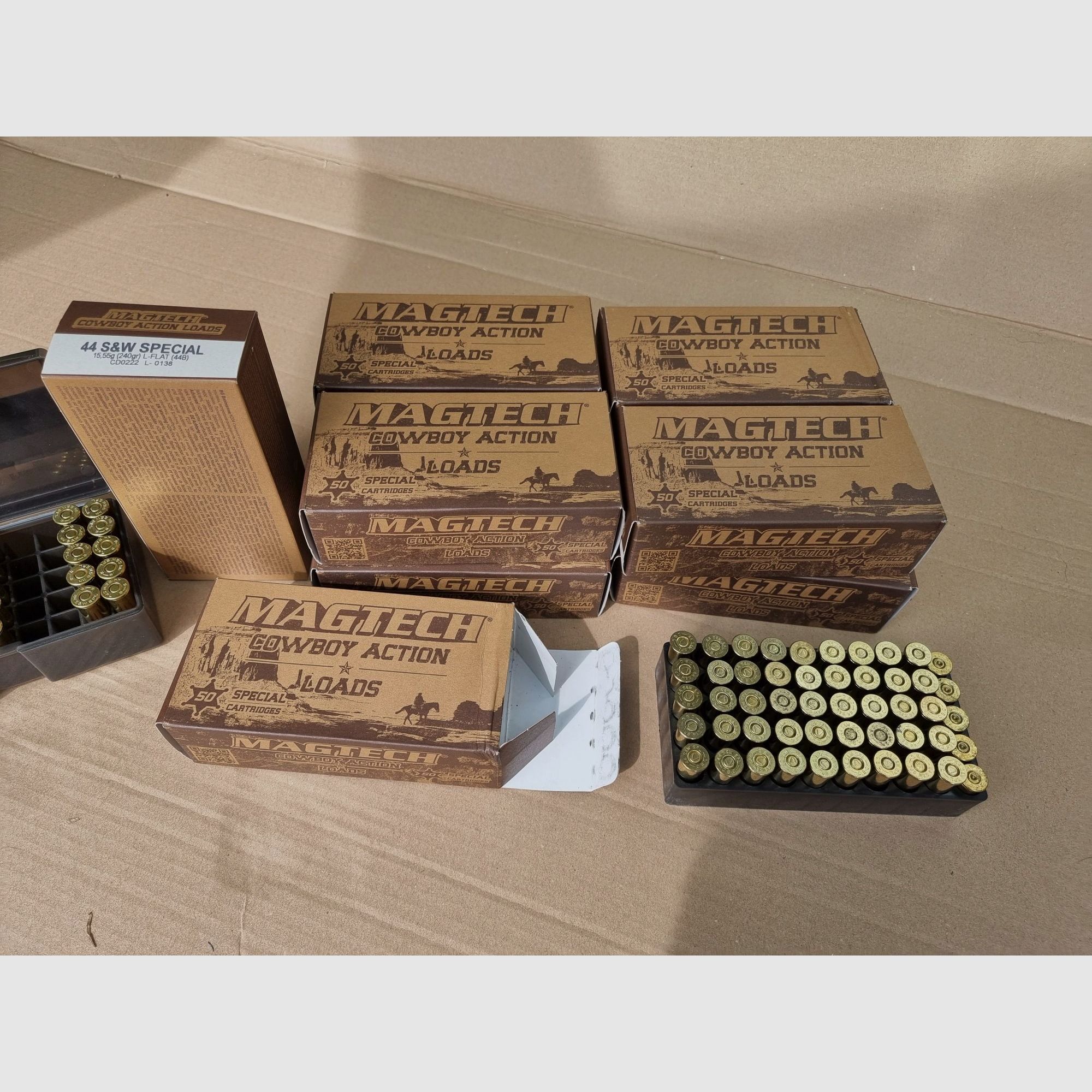 Munition Magtech .44 S&W Special - Cowboy Action Loads - 495 Schuss