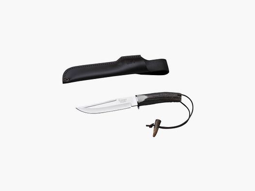 Couteau de chasse lame de 16 cm manche cerf
