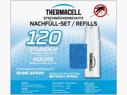 THERMACELL 22010251 Nachfüllpack für Mückenabwehrgerät 120 Std