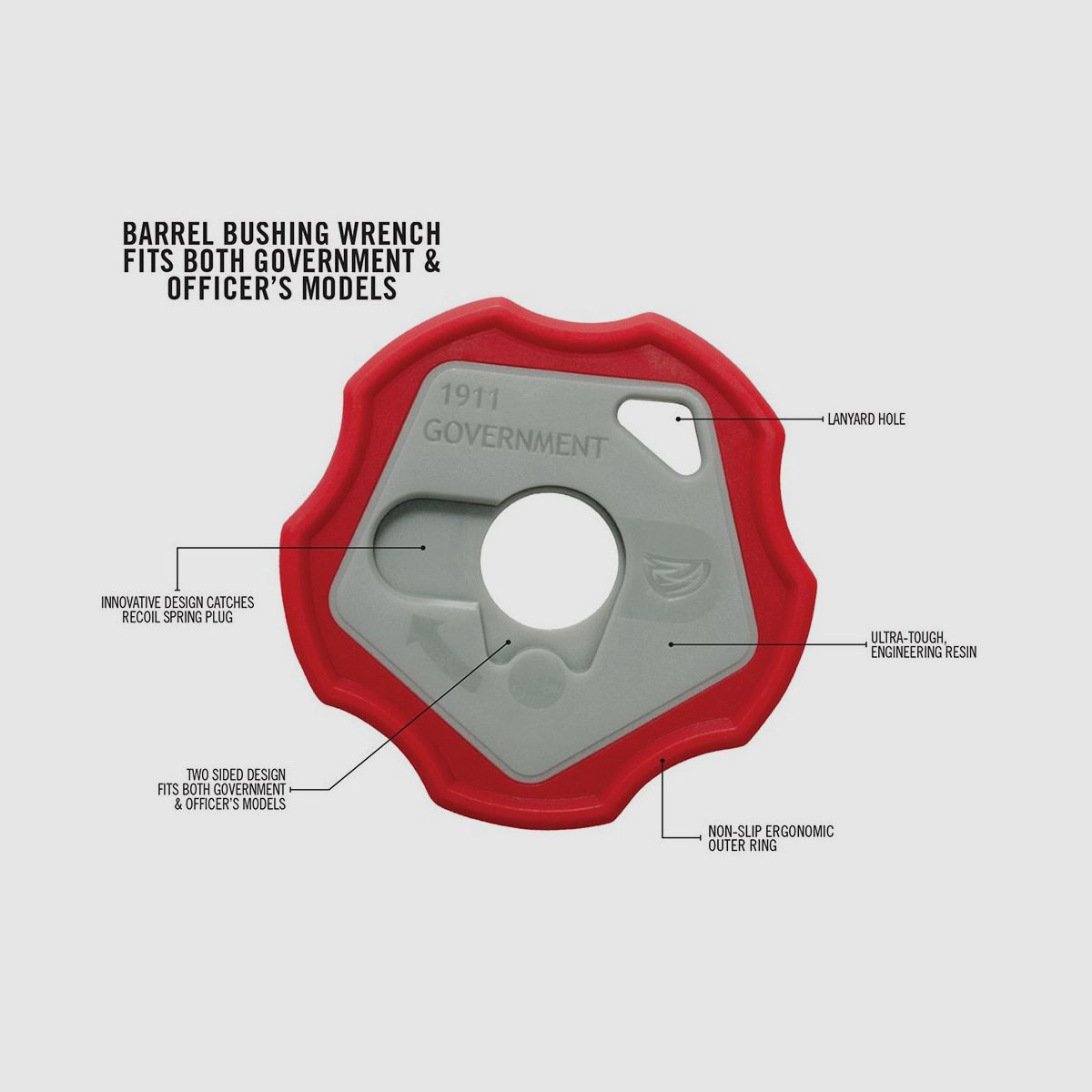 Real Avid - Klucz rusznikarski Smart Wrench - 1911 - AV1911SW, zdjęcie 2 z 7