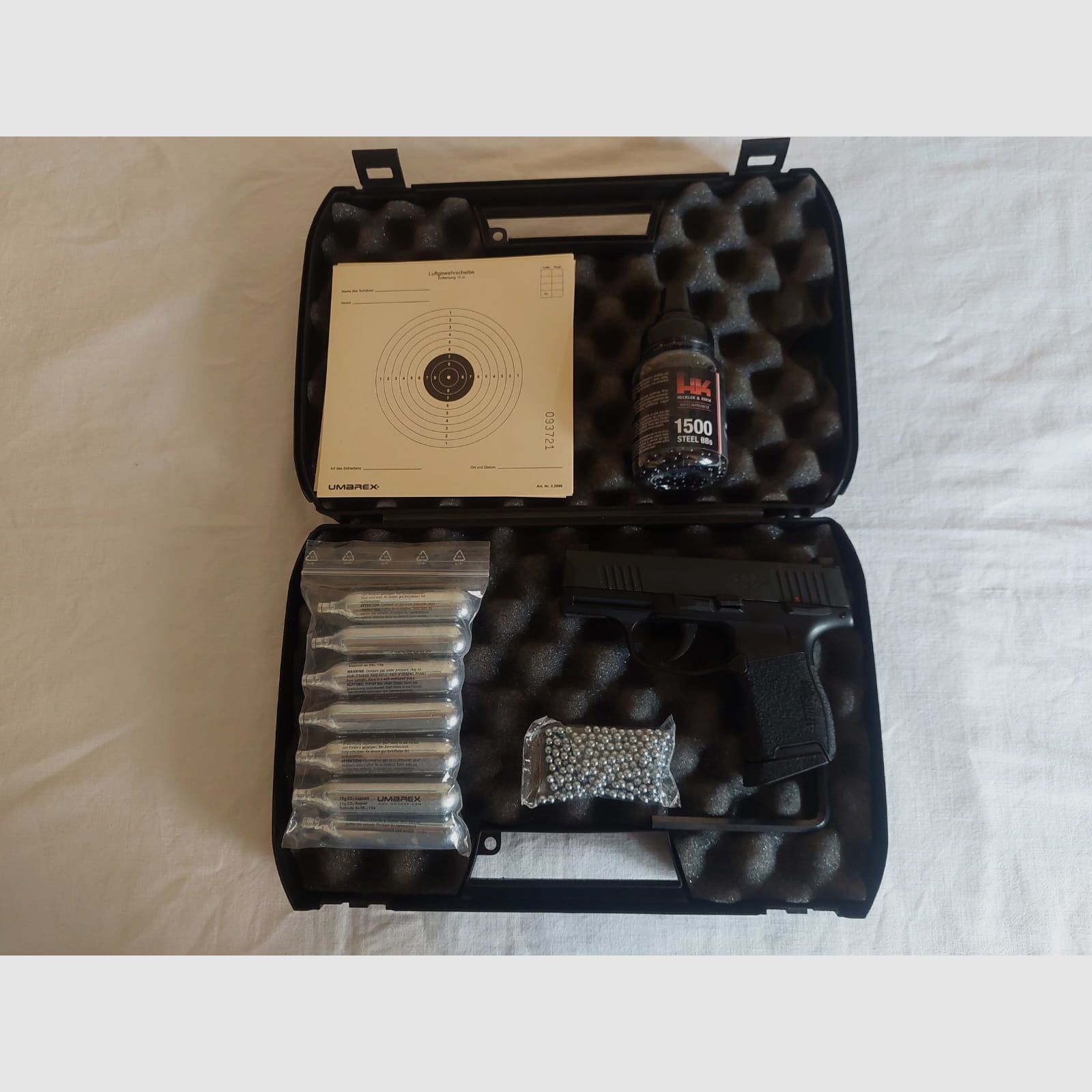 Sig Sauer P365 4,5 mm CO2  BB + Zubehör 
