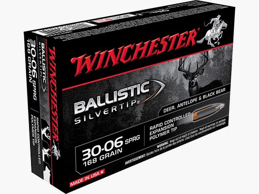 Winchester Munition Kal. 30-06 Springf. Ballistic Silvertip 168 grs