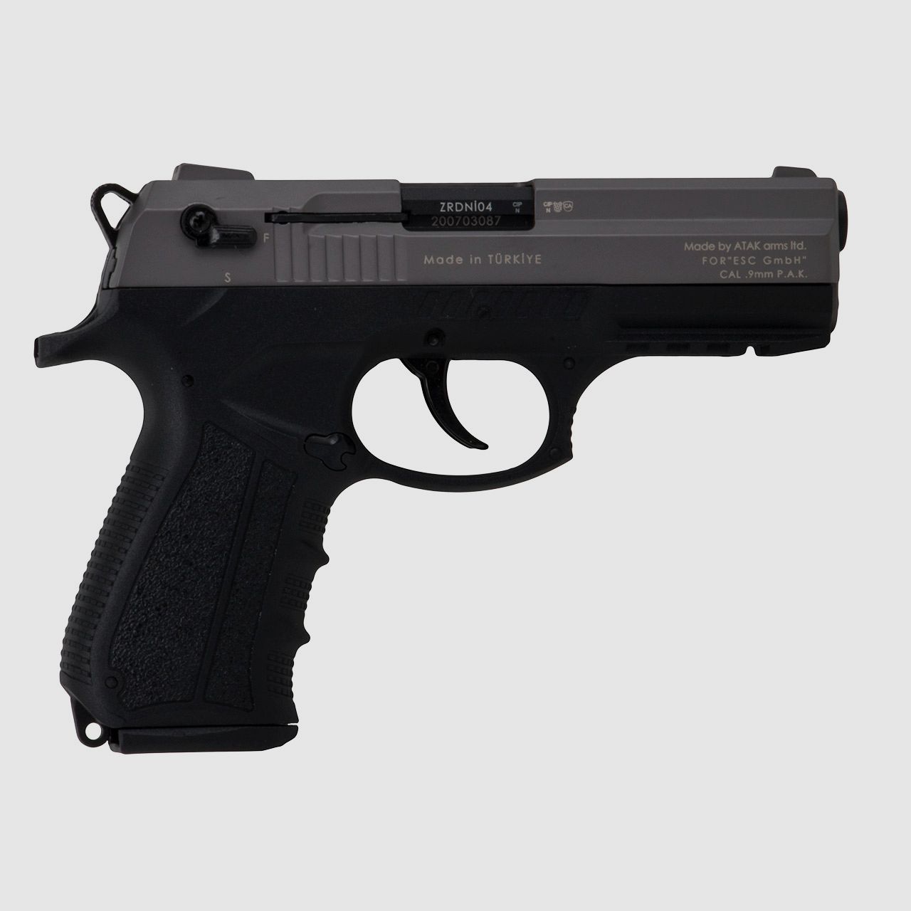 Schreckschuss Pistole Zoraki 2918 Titan PTB 1050 Kaliber 9 mm P.A.K. (P18)