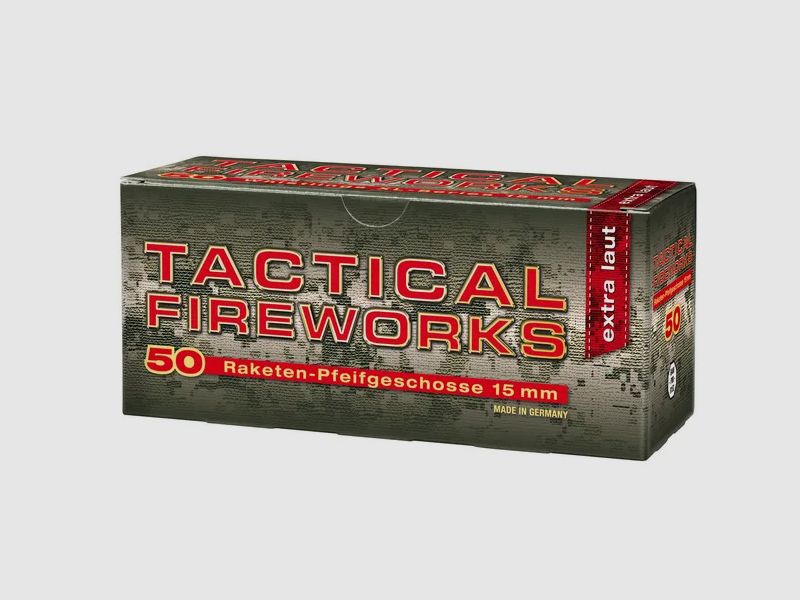 Umarex 15mm Tactical Fireworks  Pfeifpatrone 50tlg. extra laut