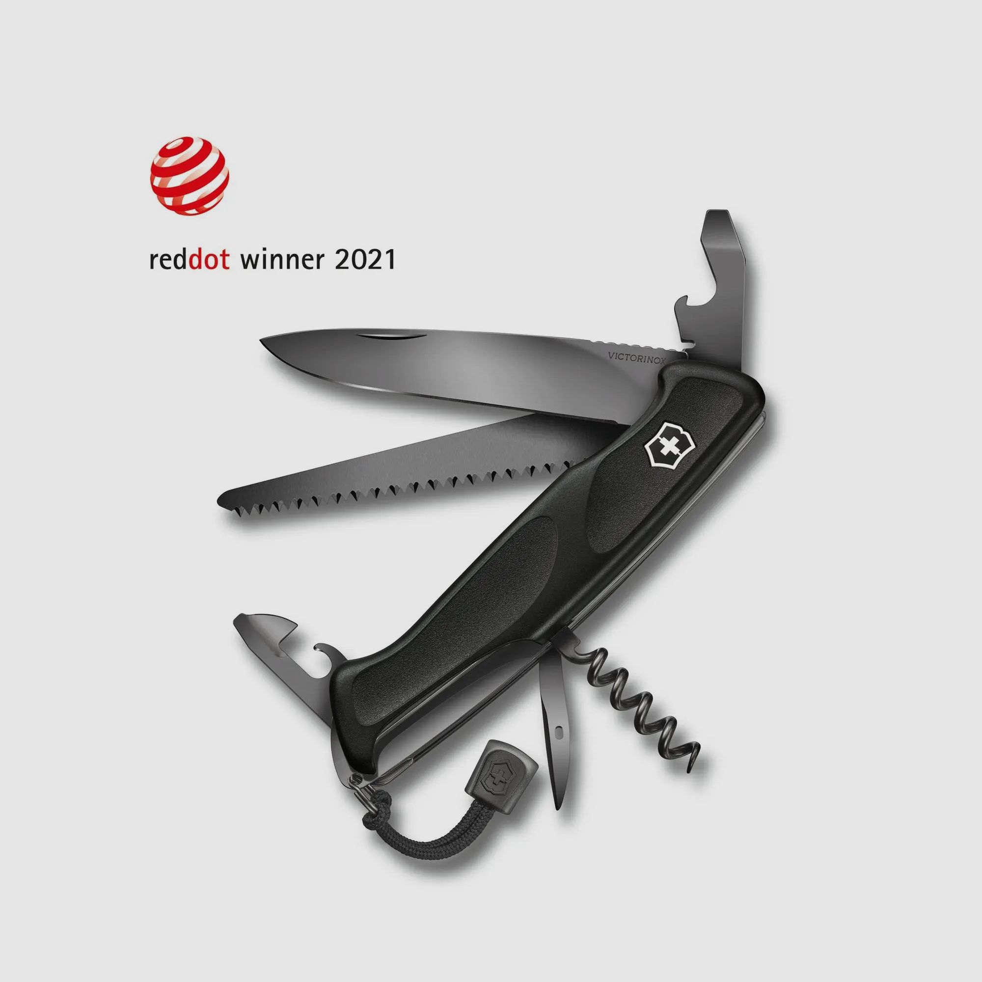 Victorinox Ranger Grip 55 Onyx Black Klappmesser