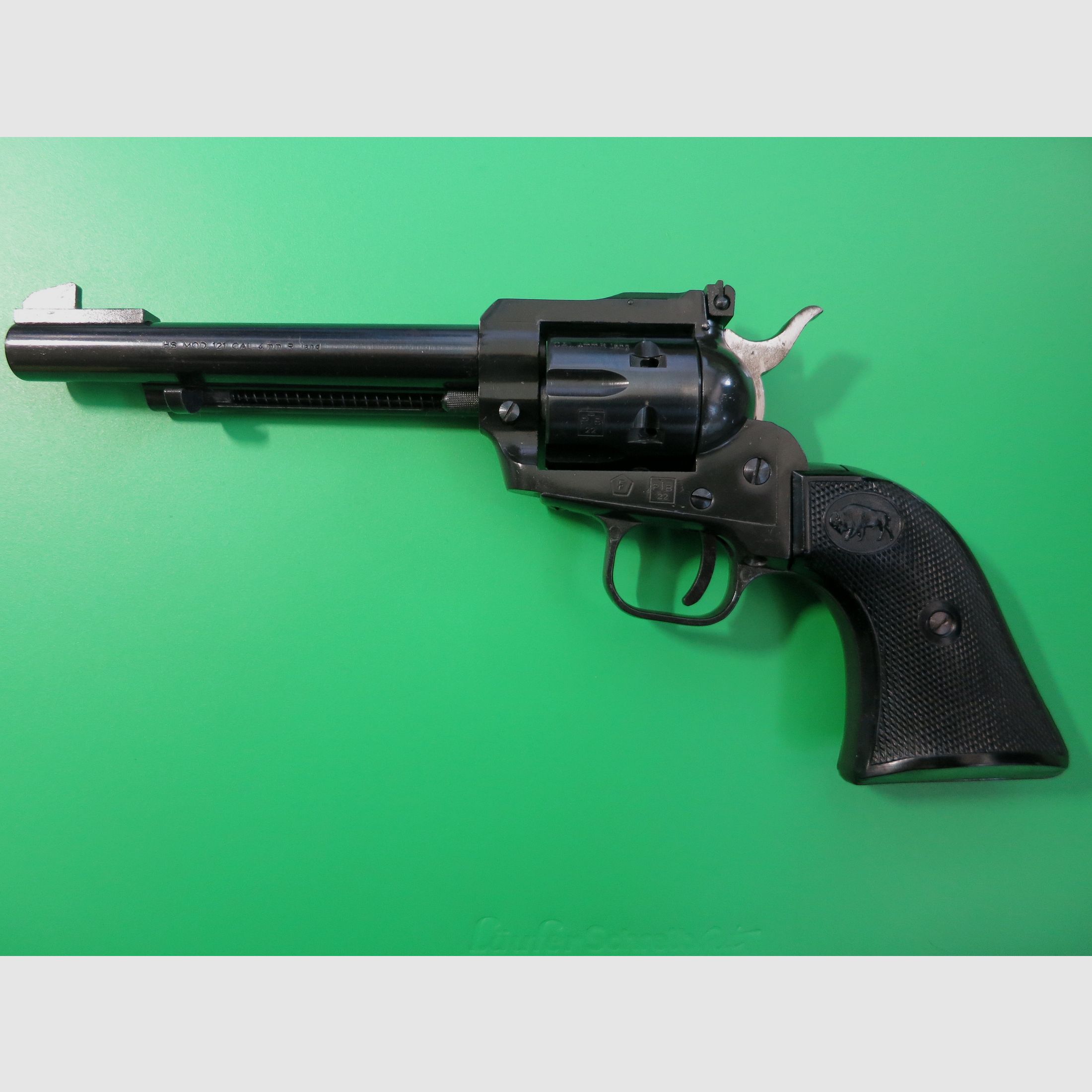 HS Herbert Schmidt Waffentechnik, Revolver Mod. 121  Single Action, 5,5" Lauf, 4 mmRF Lang, bedürfnisfrei   #56