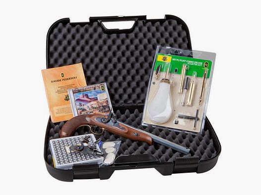 Davide Pedersoli Continental Target Set, kaliber || Pistolet z lufą przednią