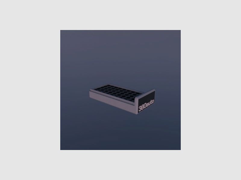 Filamelt Munitionsbox / .380 ACP / ‘Schiebedeckel’ / Patronenbox, Ammo Box