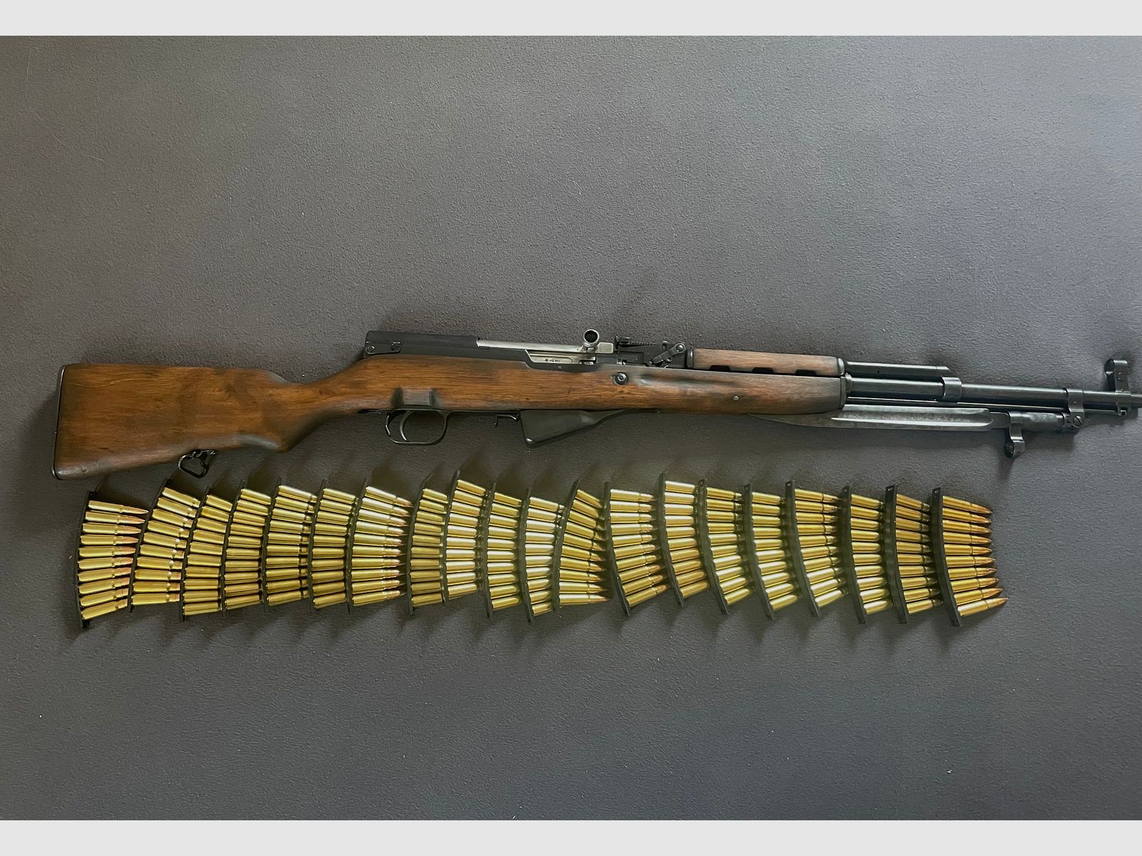 SKS Simonov Sehr schöner Zustand+ 200 Patronen 7,62x39, Tula  Lauf TOP Zustand, nummerngleich
