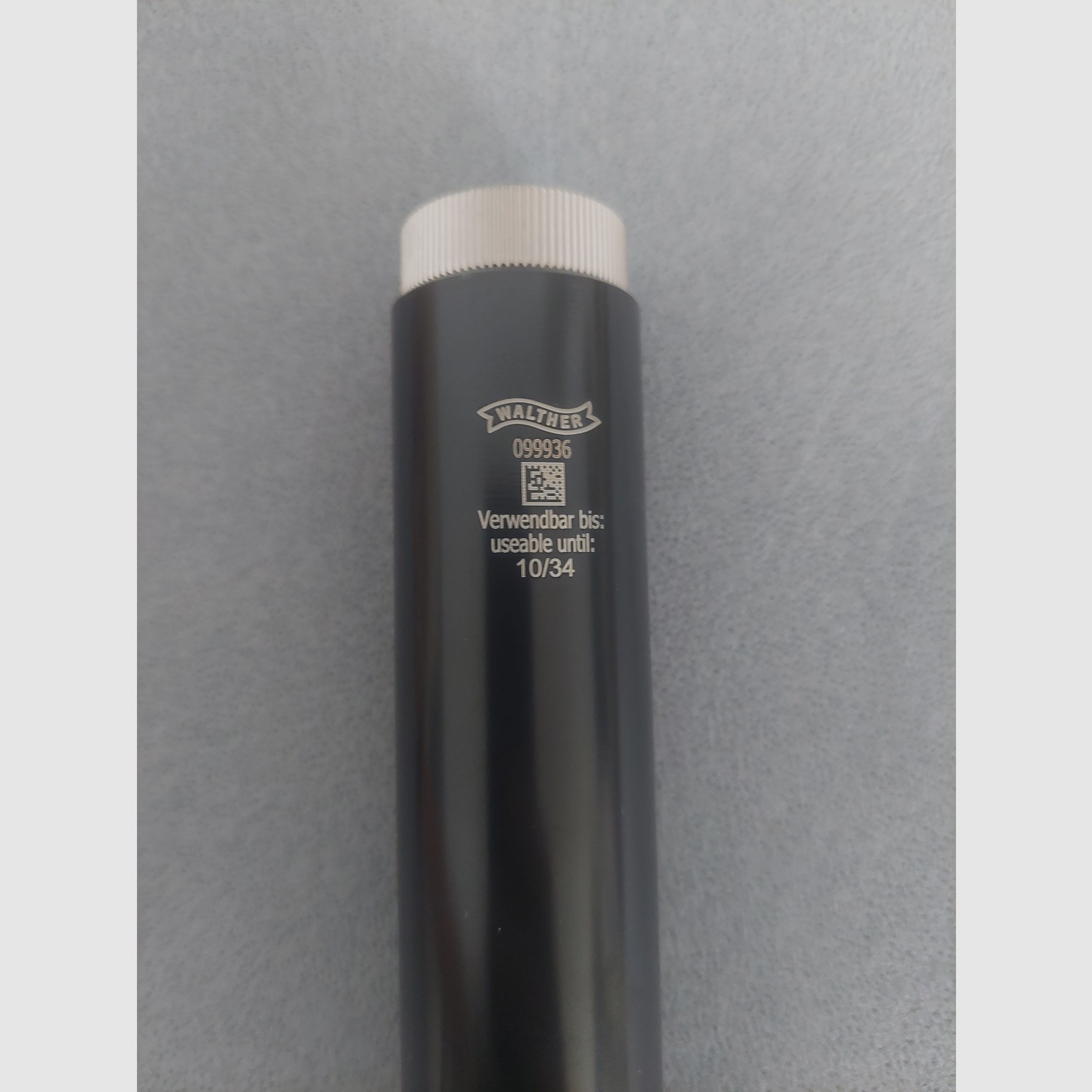 Walther Maxi Stahl-Pressluftkartusche 300 bar Luftgewehr 