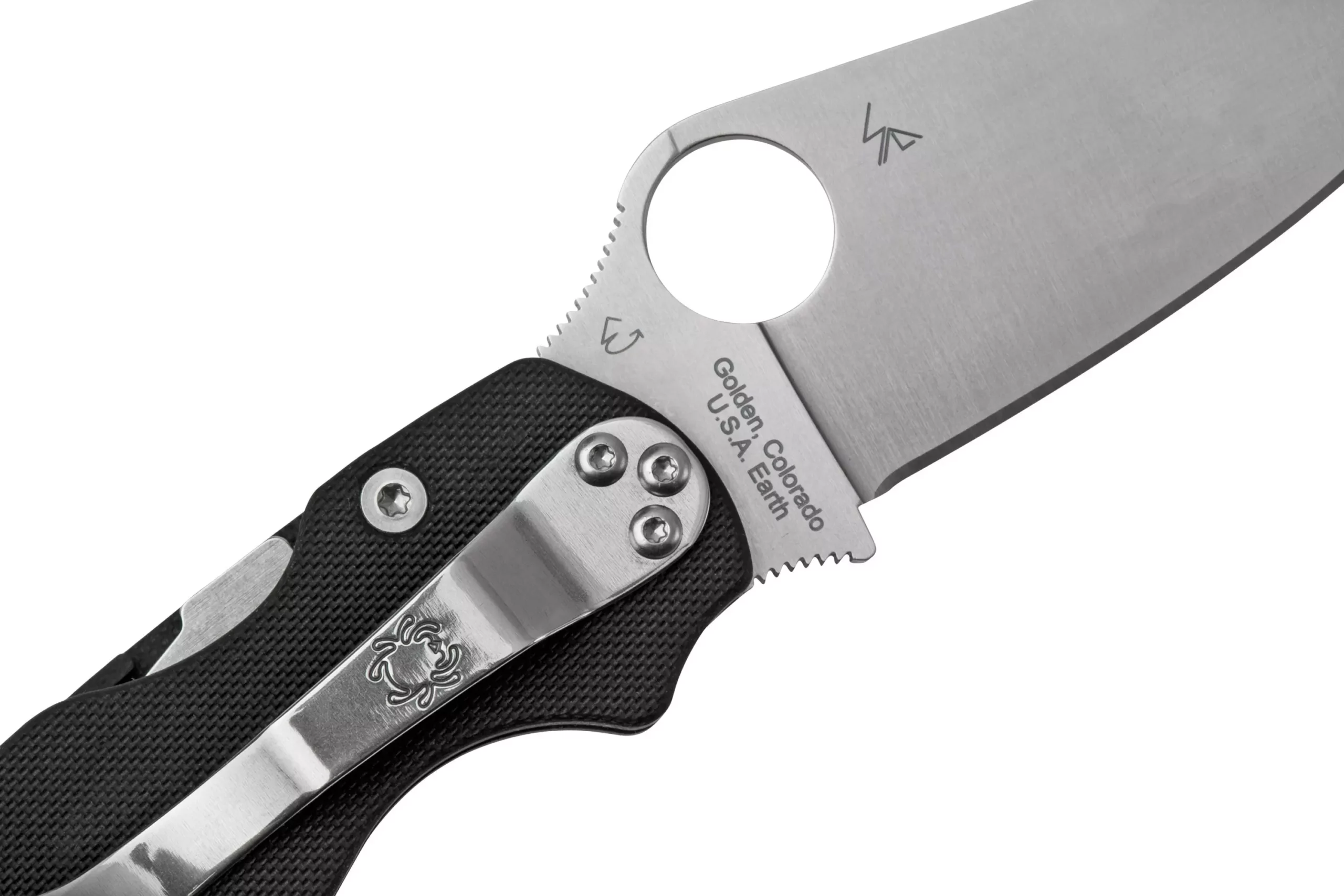 Spyderco Paramilitary 2 C81GP2 Taschenmesser, Bild 5 von 6