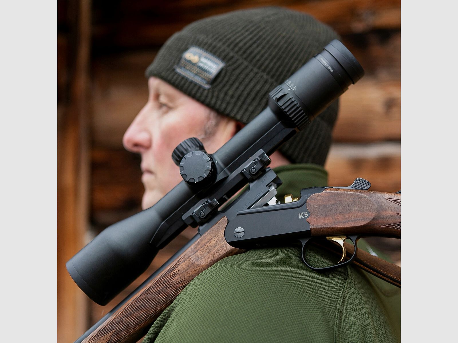 Merkel K5 Zwart, Kal. 6,5x57 R