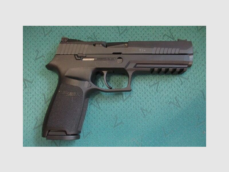 Pistole SIG Sauer P320 X-Five mit Wechselsystem mit Romeo Holosight und Zu. P320