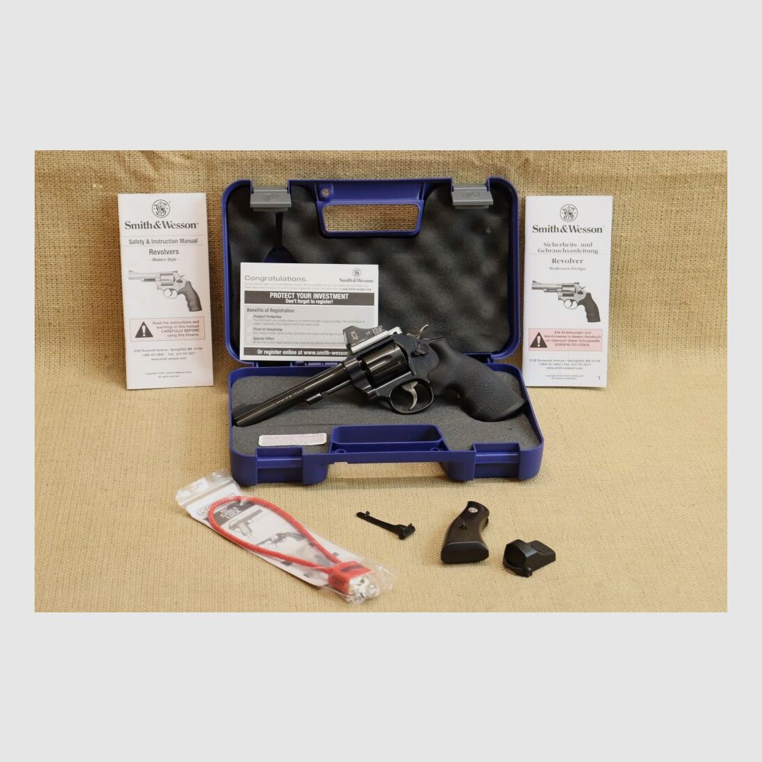 Smith & Wesson, Masterpiece - Mod. 17-9, 6 Zoll .22lr