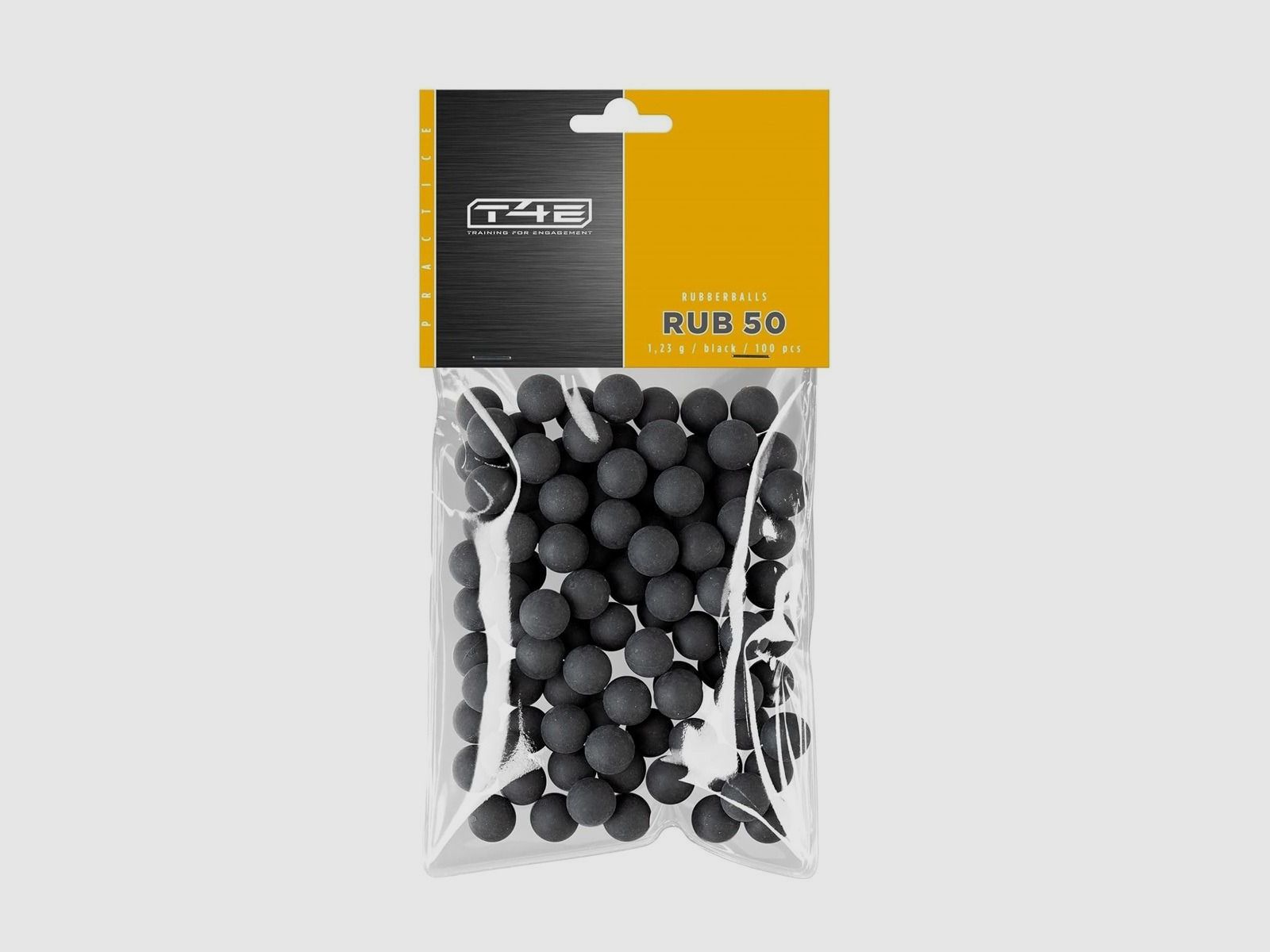 T4E Rubberballs Umarex Practice RUB 50 1,23 Gramm/100 Stk., Bild 2 von 6