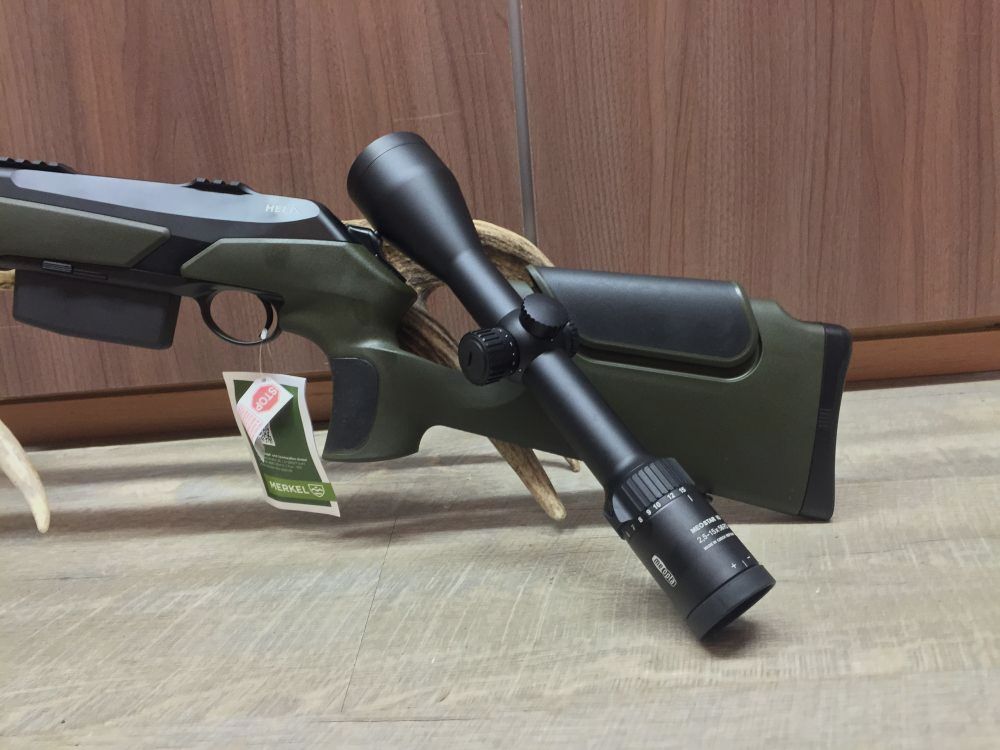 Merkel RX Helix Speedster SWF, with Meopta MeoStar R2 2.5-15x56 RD MR PA