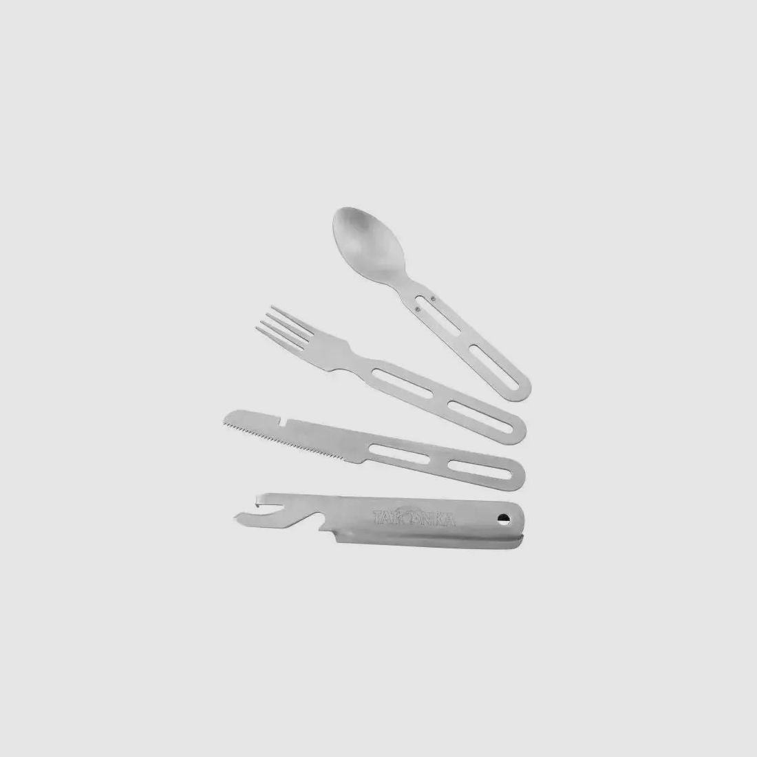 Set di posate Tatonka Camping II color argento