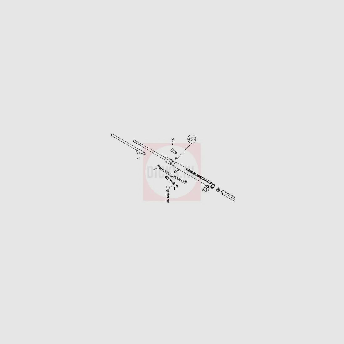 Joint de canon 457 pour Hatsan Mod 100/105/150, image 1 sur 3