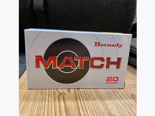 Hornady .308Win 168grs BTHP Match 20 rounds