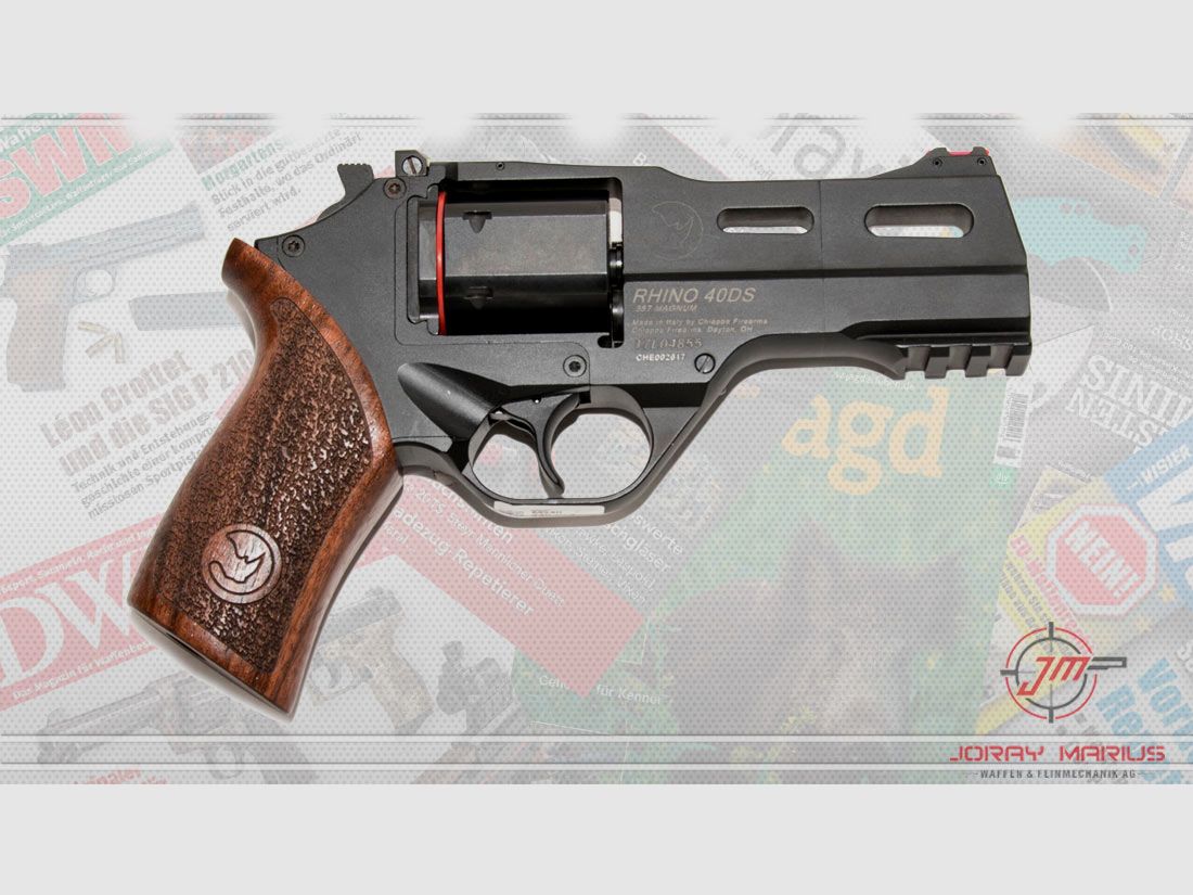 Chiappa Rhino 40 DS Revolver .357 Magnum, 4” Black