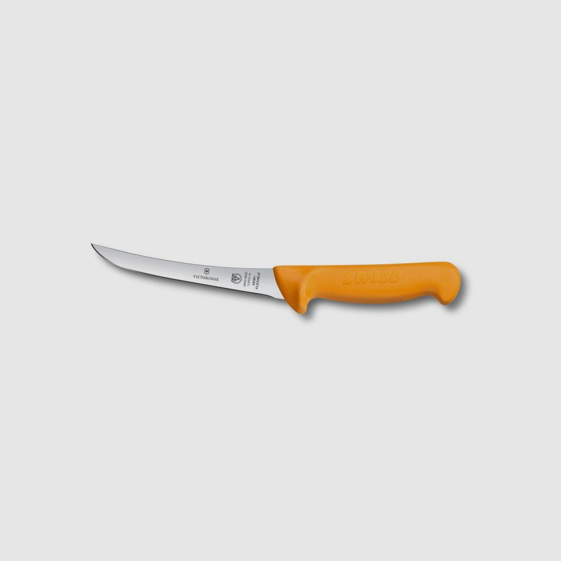Victorinox Ausbeinmesser Swibo, gebogene, schmale, semi-flexible Klinge 16cm Gelb