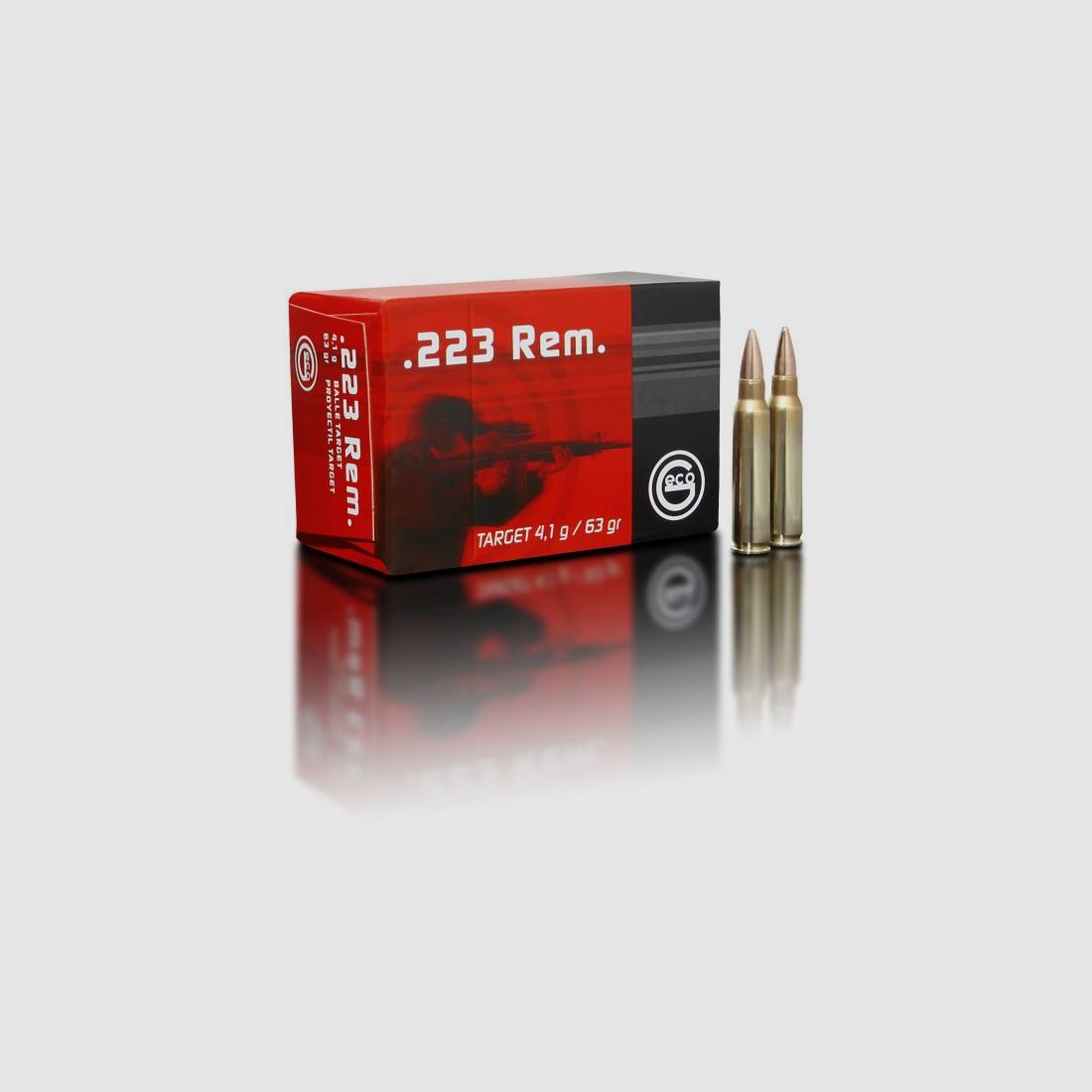 Geco .223 Rem 4,1g 63grs Target FMJ