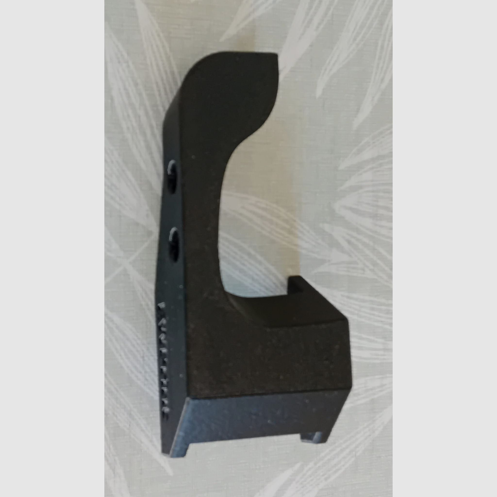 Pour pistolet à air comprimé Feinwerkbau 100 et 102 droit "Un support