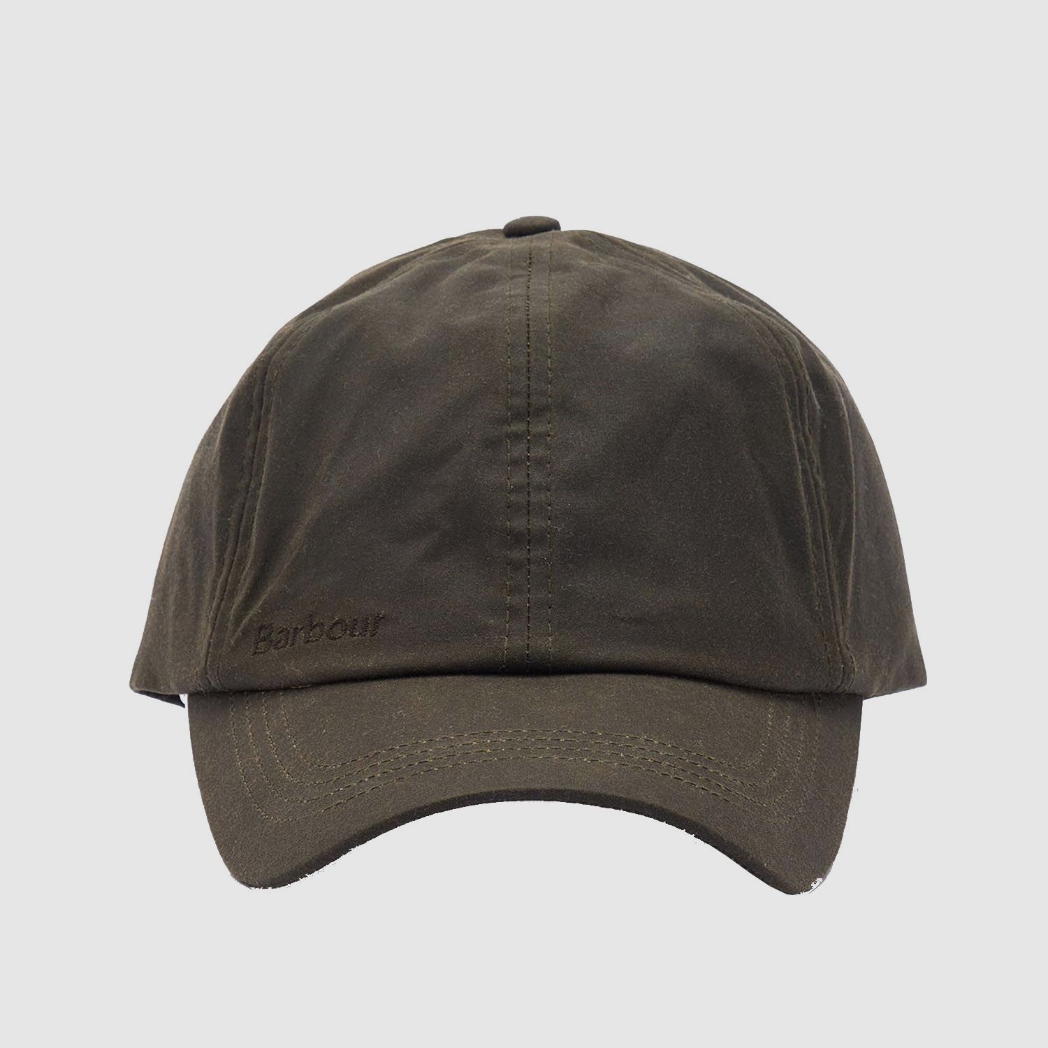 Barbour Wax Sports Cap  Olive