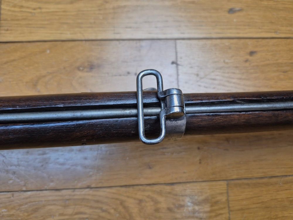 Sehr schönes Gewehr 1777 modifiziert AN IX – Sehr seltene Herstellung von 1807 (vor Russland) – Kaiserliche Manufaktur von St-Étienne – Homogene Stempel – Sehr schönes Holz – Ausgezeichneter Lauf – Rute nach Modell – Seltenes Zustand für eine seltene Waffe – TBE++, Bild 22 von 47