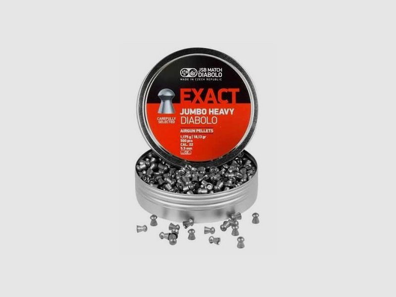 JSB Diabolo Jumbo Exact Heavy 5,52 mm