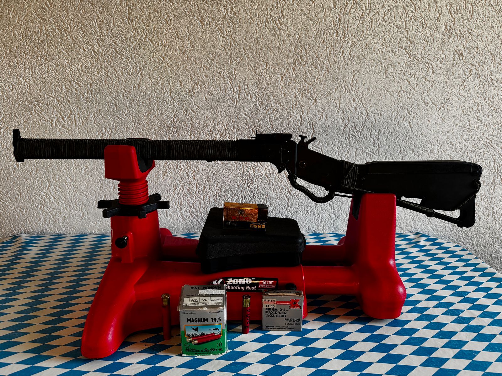 Bockbüchsflinte / Brünner Waffenwerke Modell: M6 Scout von Springfield Kaliber: .22lr / .410/76