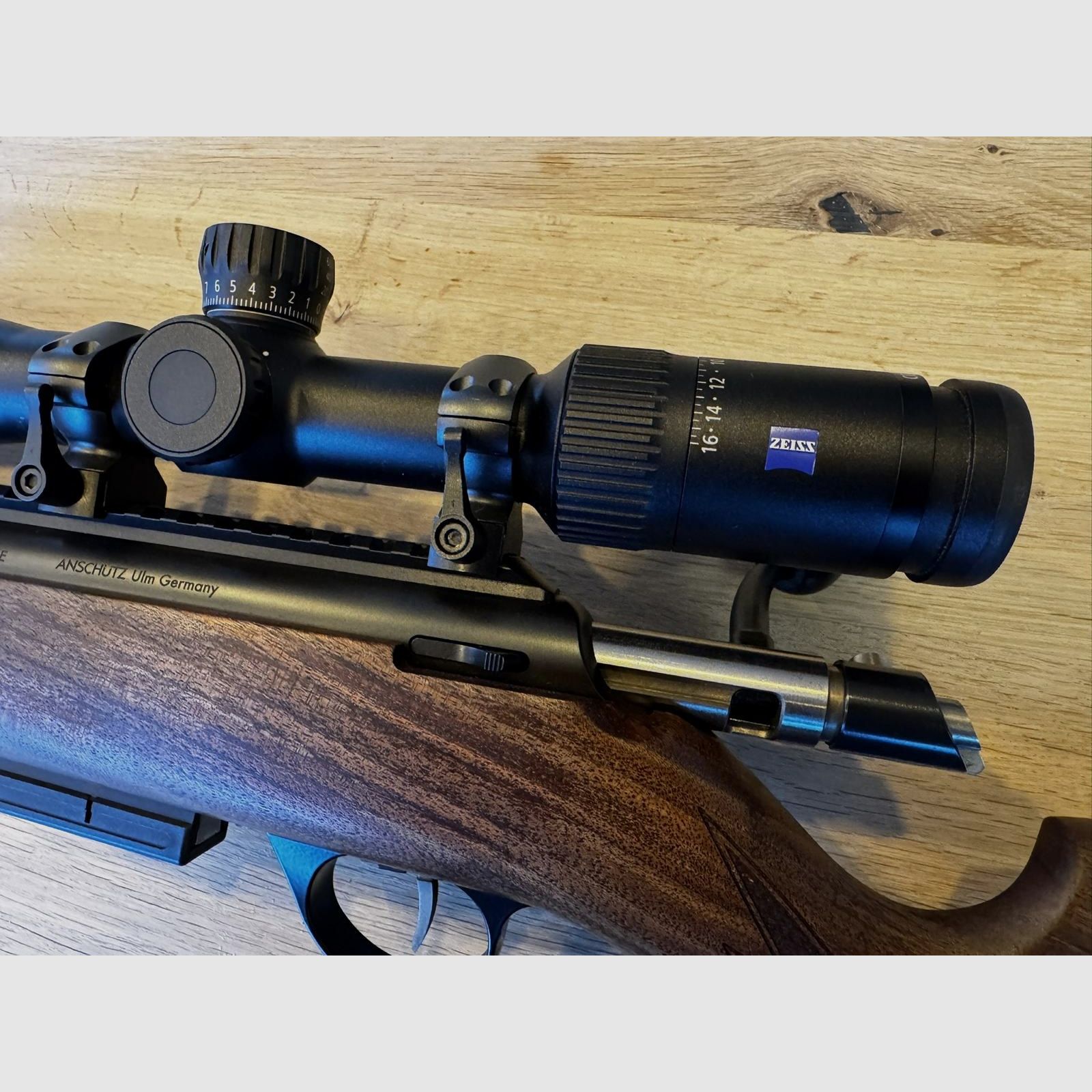 Anschütz 1771 .17 Hornet, Zeiss V4, Svemko Schalldämpfer