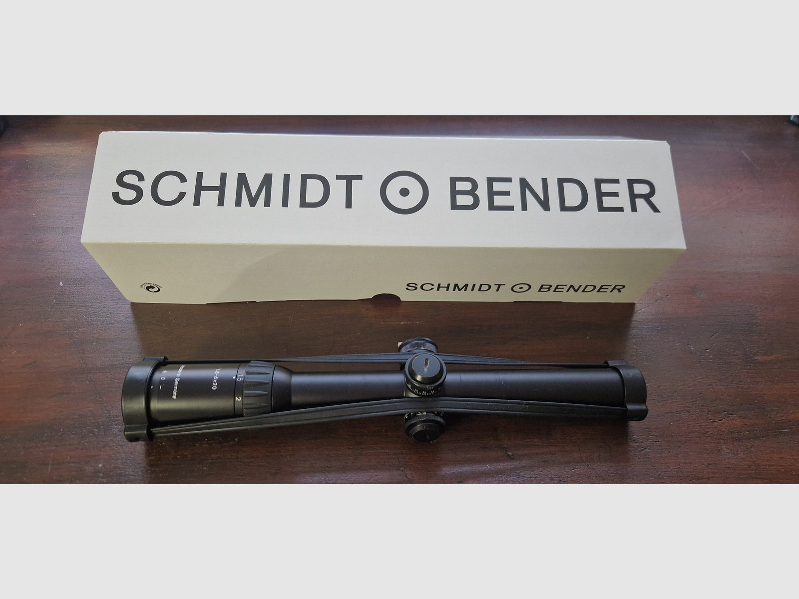 Schmidt & Bender 1,5-6x20 LM FD P3 Timer, Laserschutz Drückjagdglas Optik Zielfernrohr