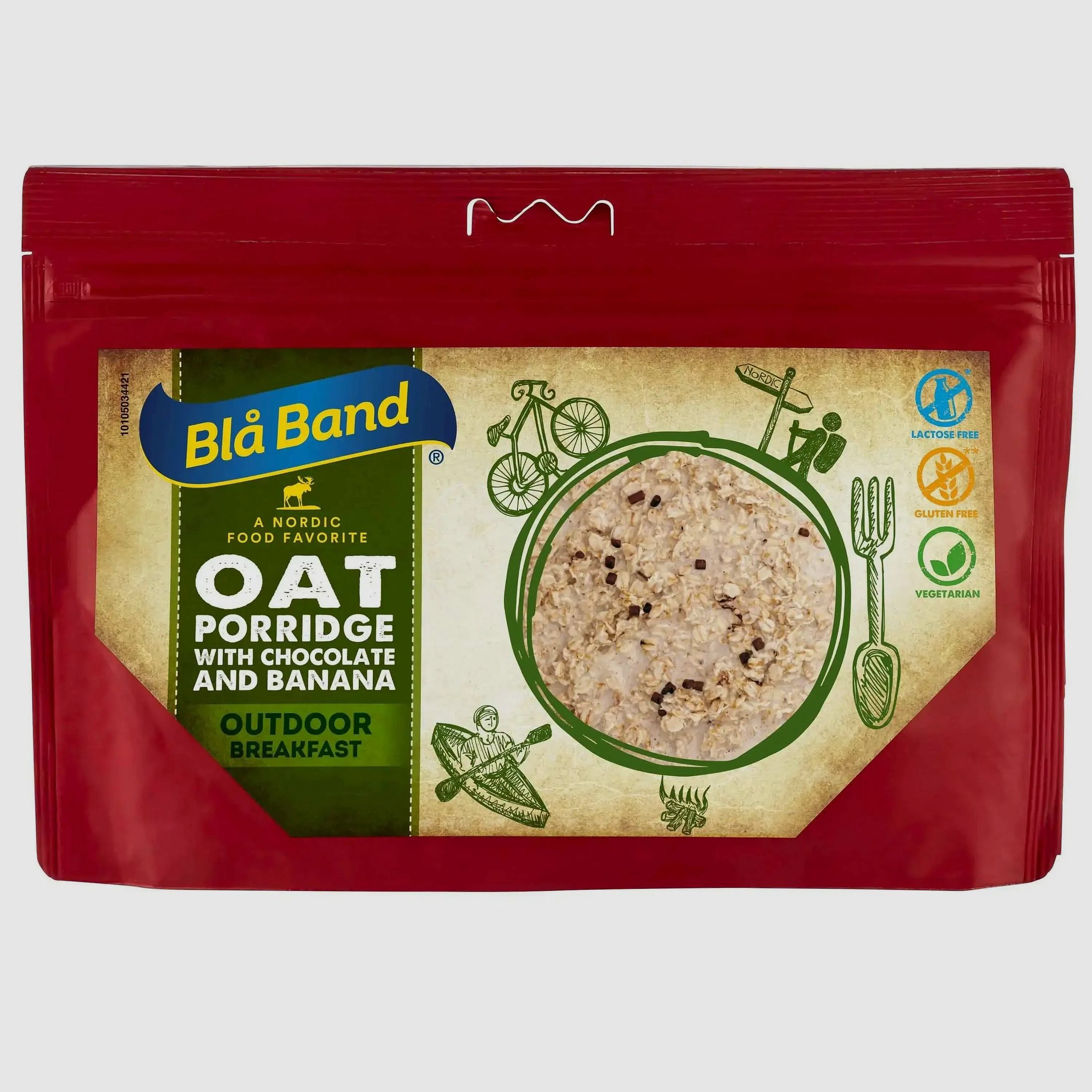 Bla Band Bla Band Haferbrei mit Banane und Schokolade