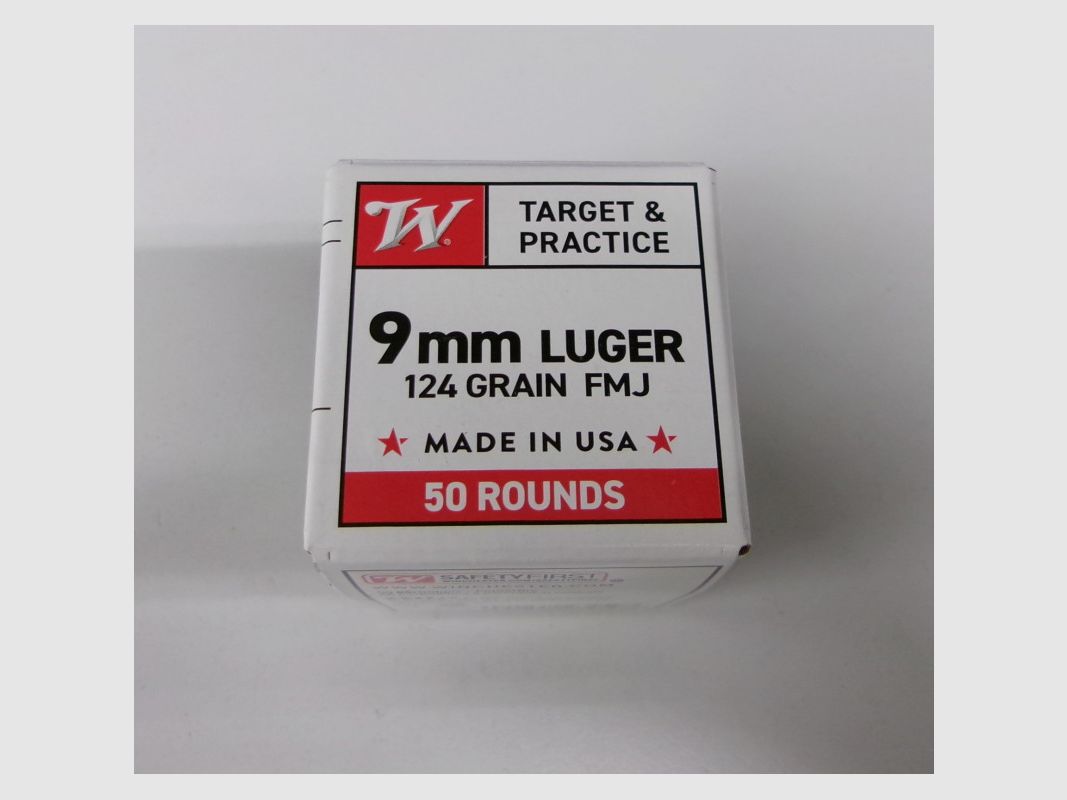 WINCHESTER CARTUCHOS 9X19 QT 50 FMJ