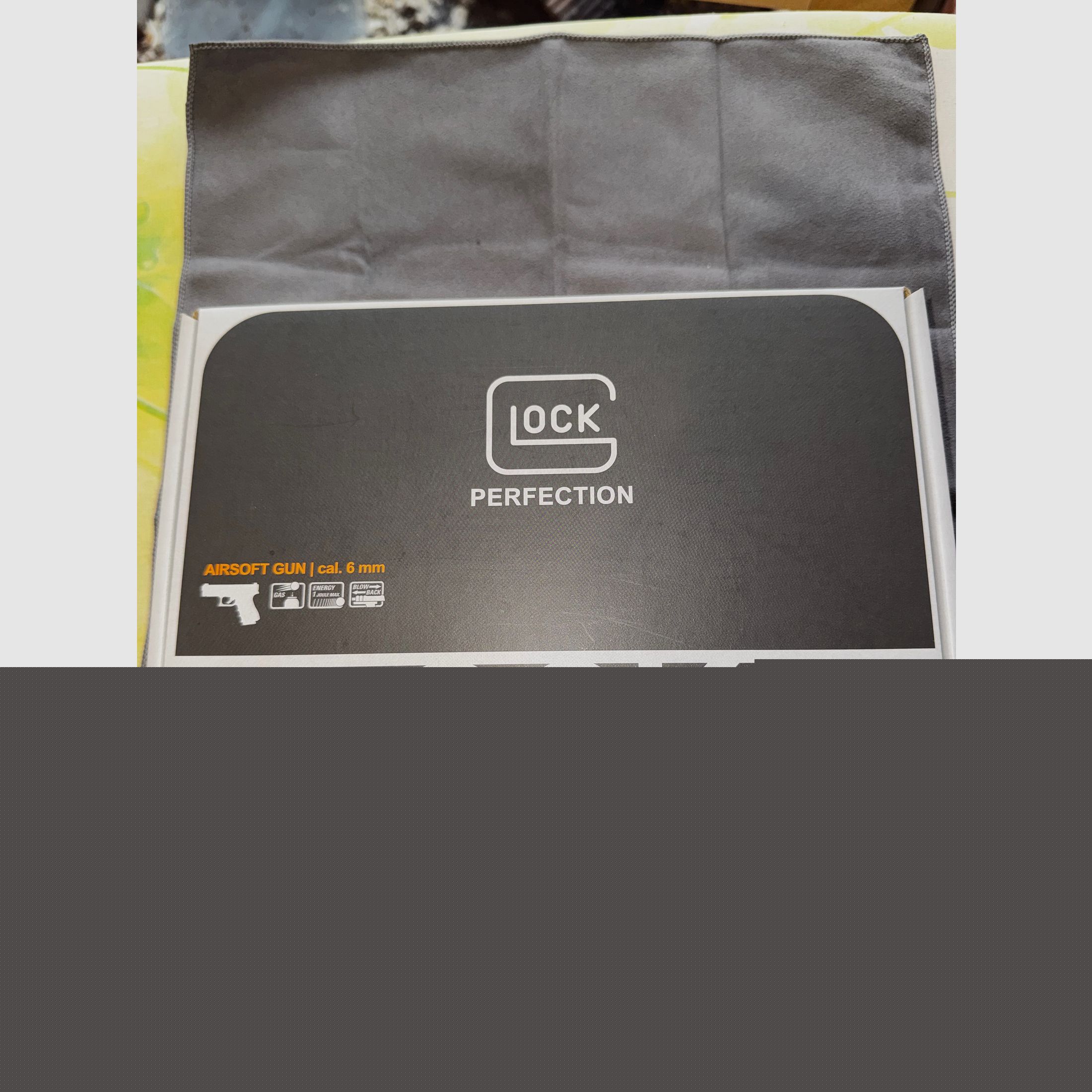 GHK Glock 17 Stahl Einzelstück Stainless GBB 6mm