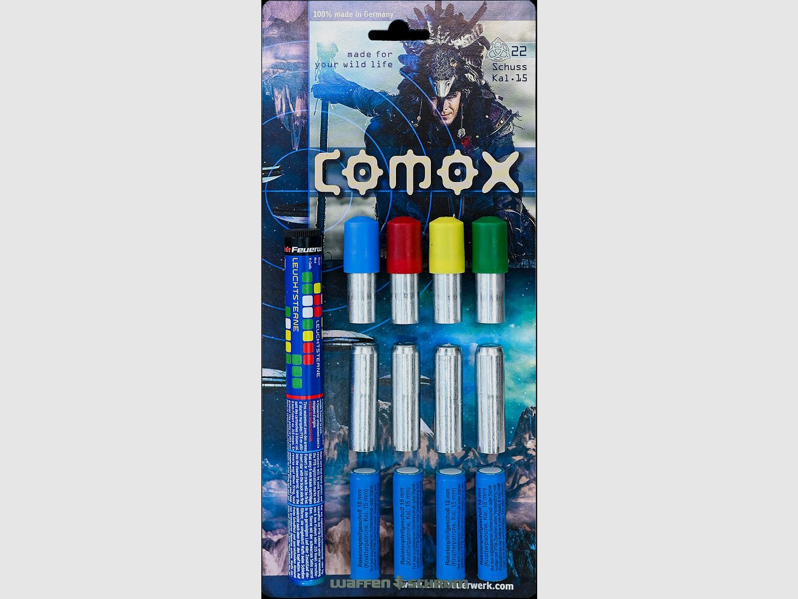 Zink 15mm Comox Sortiment 22 Schuss
