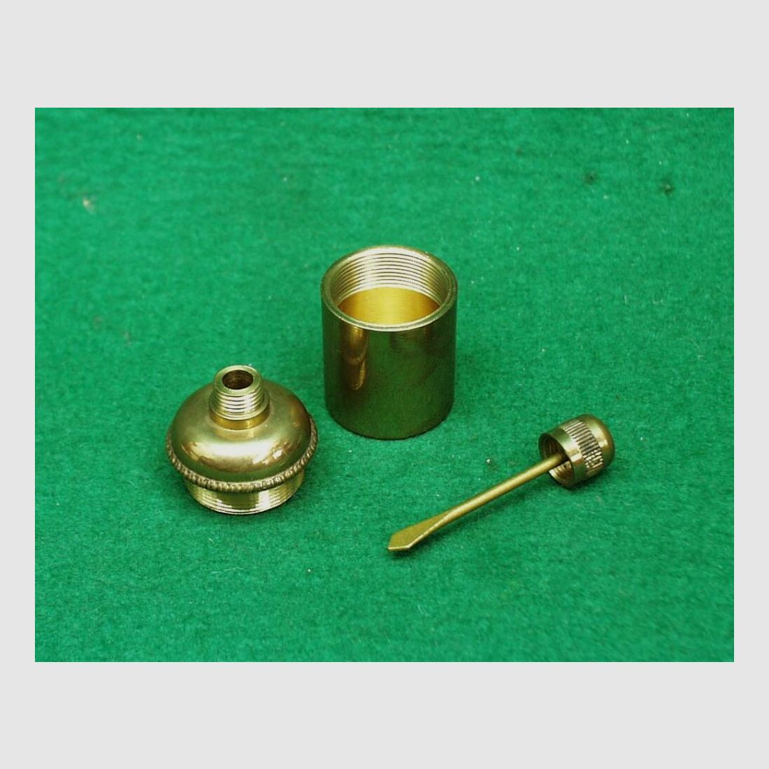 Kanna olejowa, pojemnik na olej, okrągły