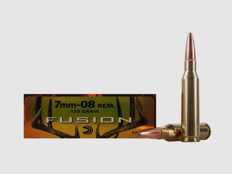 Federal Fusion 7mm-08 Rem. 120GR SP 20 Patronen