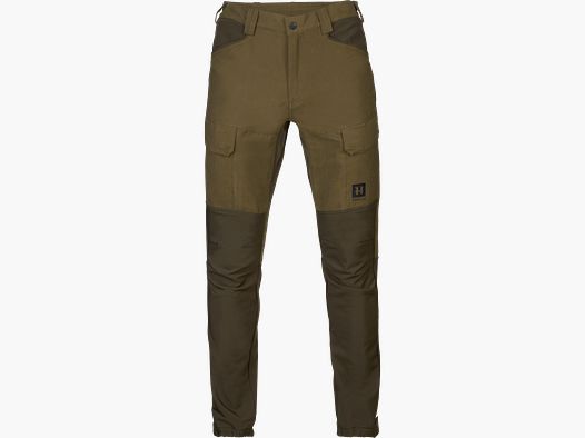 Pantalones Escandinavos Härkila para Hombre Verde Oliva Oscuro/Verde Sauce, 30", 58