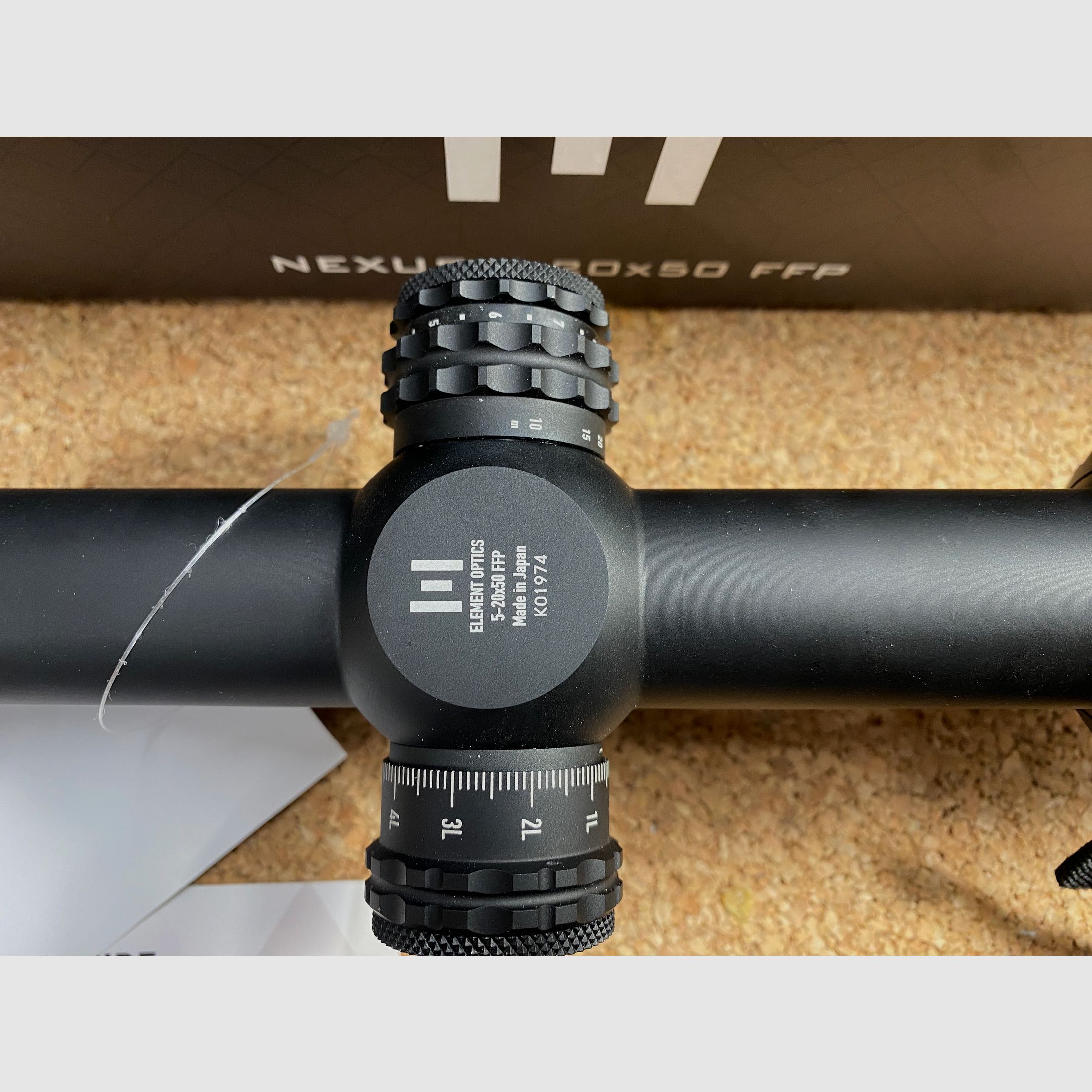 Element Optic Nexus 5-20x50 FFP1 APR1C MRAD telescopio de rifle / Rifle Scope