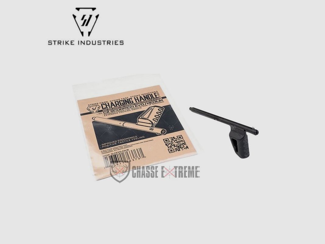 Medium Charging Handle STRIKE INDUSTRIES CZ Scorpion EVO Black, image 1 of 4